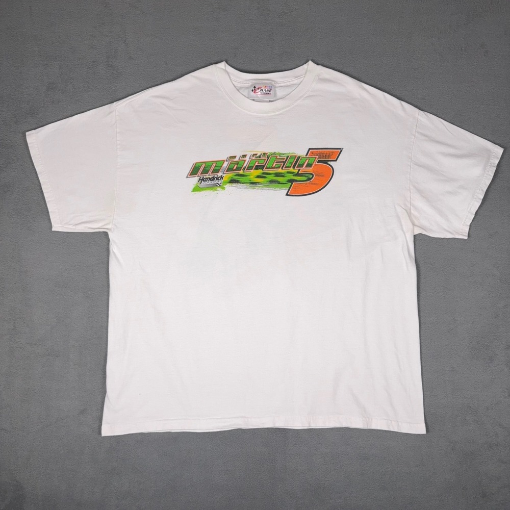 Mark Martin‎ #5 NASCAR GoDaddy Chase Authentics T-Shirt 2XL Hendrick Racing Tee